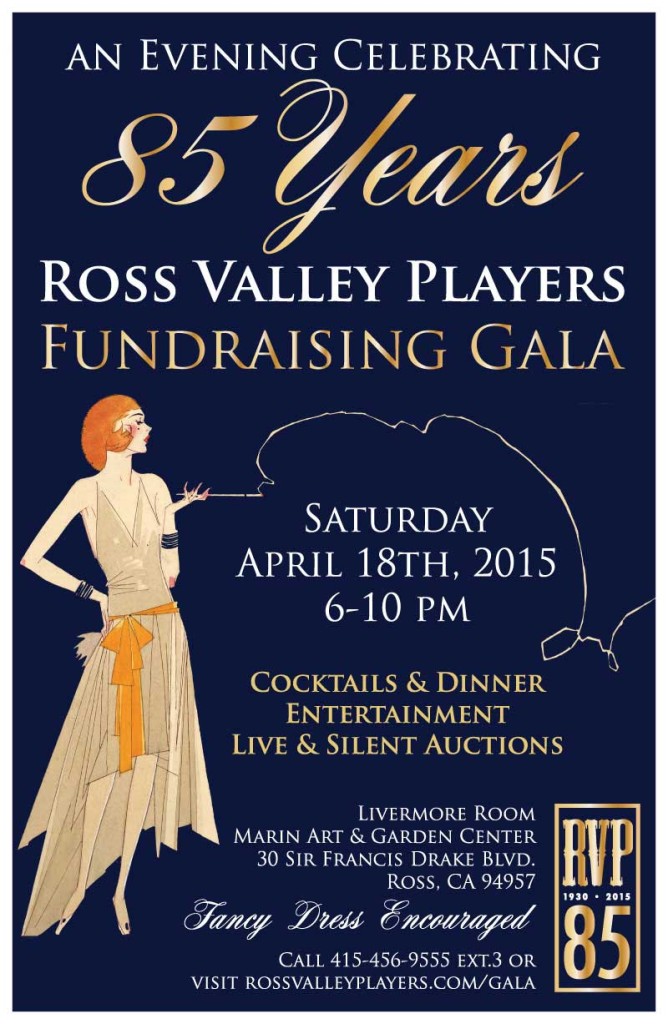 Ross Valley Players 85th Season Gala Fundraiser