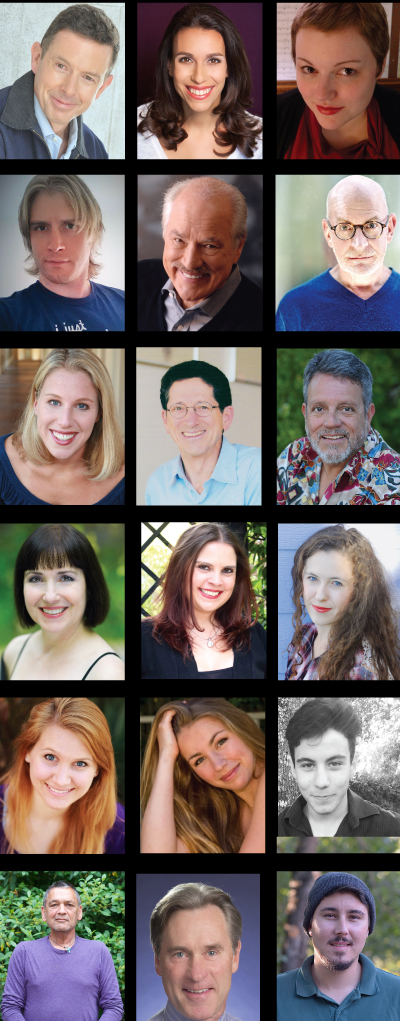cast of H.M.S. Pinafore at Ross Valley Players live theatre marin Marin theatre company